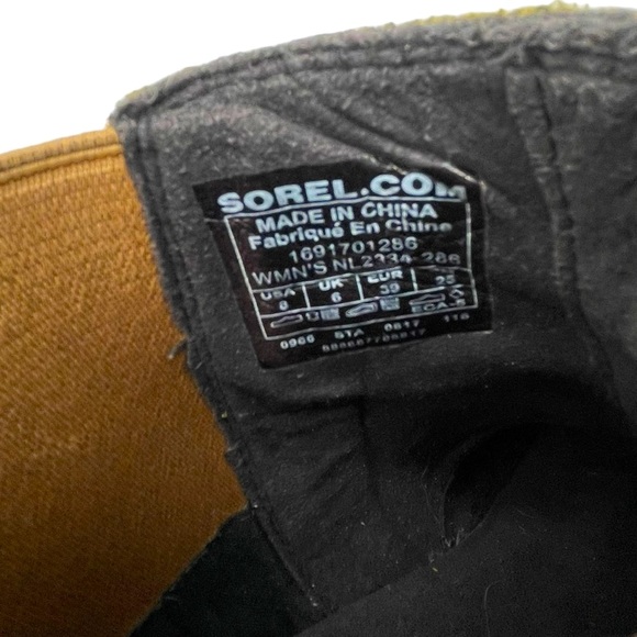 Sorel Lea Wedge Bootie Tan 8 - Picture 9 of 11